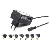 Univerzální AC-DC adaptér GEMBIRD EG-MC-008, 12W, 7 konektorů