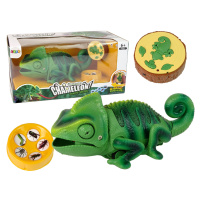 mamido  Chameleon na dálkové ovládání 28 cm zelený RC