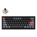 Keychron Q4 QMK TKL Carbon Black Gateron G Pro Mechanical Brown - US