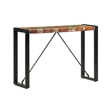 Konzolový stolek 110x35x76 cm masivní recyklované dřevo SHUMEE