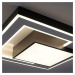 PAUL NEUHAUS Q-ALTA, LED stropní svítidlo, 60x60 cm, stmívatelné CCT, Smart Home ZigBee 2700-500