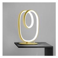 Gea Luce Gea Luce DIVA L ORO SPAZZOLATO-LED Stmívatelná stolní lampa DIVA 17W/230V zlatá