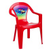 Star Plus Dětská zahradní židle, červená
