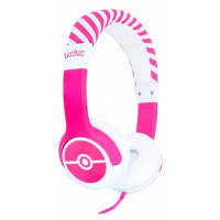 Pokémon sluchátka pro děti - Poké Ball - Pink