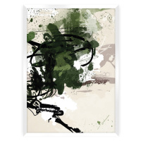 Dekoria Plakát Abstract II, 70 x 100 cm, Volba rámku: Bílý