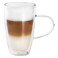 Skleněný hrnek Latté TORO dvojité borosilikátové sklo 390ml