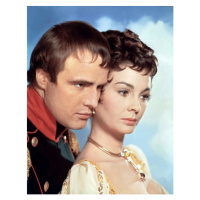 Fotografie Marlon Brando And Jean Simmons, Desiree 1954 Directed By Henry Koster, 30 × 40 cm