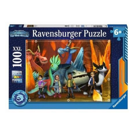 Ravensburger: Jak vycvičit draka: The nine realms 100 dílků