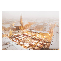 Fotografie Christmas market in the town of Bolzano, Walter Donega, 40 × 26.7 cm