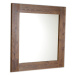 SAPHO BRAND zrcadlo v dřevěném rámu 600x800, mořený smrk BA058S