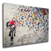 Wallity Obraz na plátně Butterfly dead WY51 50x70 cm