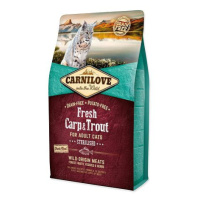 CARNILOVE Fresh Carp & Trout Sterilised for Adult cats 2 kg