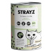 STRAYZ BIO cat 6 x 400 g - Bio kuřecí maso a bio cuketa