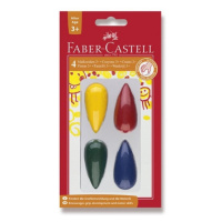 Plastové pastelky do dlaně Faber Castell 3+ 4ks BL Faber-Castell