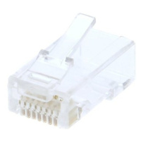 10-pack,Datacom RJ45, CAT6, UTP, 8p8c, nestíněný, skládaný, na licnu (lanko)