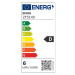 LED žárovka E27 EMOS Filament 5,9W (60W) teplá bílá (2700K) ZF5140