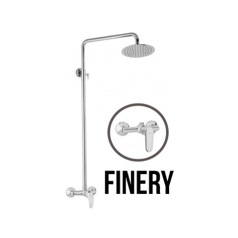 JB Sanitary FINERY SF 56 000 00 6 - Sprchová sestava s baterií 100mm,nerezovou kruhovou sprchou 