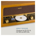Auna Belle Epoque 1906 Retro Stereo Systém CD FM USB MP3 REC AUX