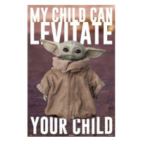 Star wars - Hvězdné války Tv Seriál The Mandalorian - Baby Yoda - plakát