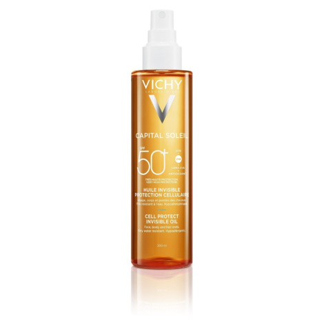 Vichy Capital Soleil Neviditelný olej SPF50+ 200 ml