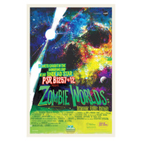 Ilustrace Zombie Worlds (Retro Movie) - Space Series (NASA), 26.7 × 40 cm