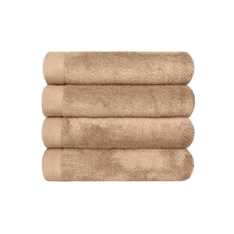 SCANquilt ručník MODAL SOFT béžová 100 × 50 cm