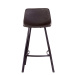 Furniria Designová barová židle Claudia tmavě šedá
