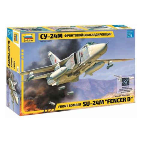 Model Kit letadlo 7267 - Front bomber Su-24M "Fencer D" (1:72) Zvezda