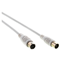 Anténní kabel SAV 109-035W M-F P Sencor 3,5 m - Anténní koaxiální kabel