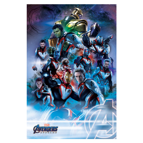 Plakát, Obraz - Avengers: Endgame - Suits, (61 x 91.5 cm) Pyramid