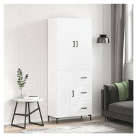 vidaXL Skříň highboard bílá 69,5 x 34 x 180 cm kompozitní dřevo