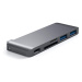 Satechi Passthrough USB hub MacBook 12" vesmírně šedý