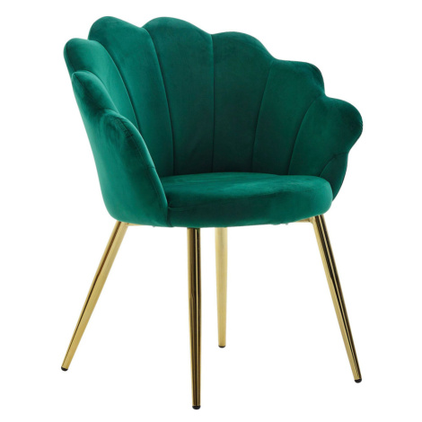 Židle S Područkami Zelená Möbelix