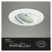 BRILONER 3ks sada LED vestavné svítidlo, pr. 8,2 cm, 5,5 W, bílé BRI 7232-036