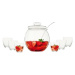 Bohemia Cristal Bowle set Libera 9 ks