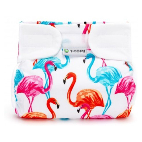 T-Tomi Ortopedické abdukční kalhotky suchý zip - FLAMINGO (3-6KG)