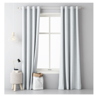 Jednobarevný závěs AURA White 1x 140x250cm