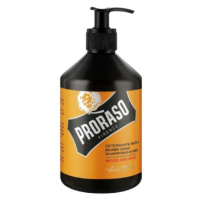 Proraso Beard Wash Wood and Spice - šampon na bradu s vůní cedru a koření 500 ml