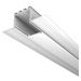 LED Profilelement GmbH Plastový kryt pro hliníkové profily S24 M24 a L24
