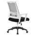 Kancelářská židle s područkami Antares, DURANGO bílý