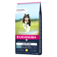 Eukanuba Adult Large Breed Grain Free Chicken - 2 x 12 kg