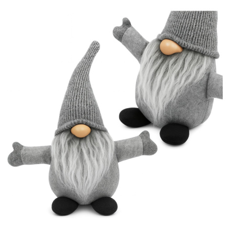 Tutumi Vánoční skřítek ELF 045 - 35 cm šedý