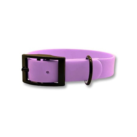 PafDog Voděodolný gumový obojek pro psy, pastelově fialový