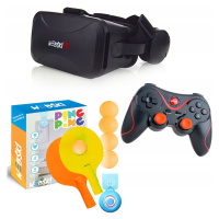 Brýle Vr 3D 360 Stupňů+gamepad+sada Pro Hraní Stolního Ping Pongu