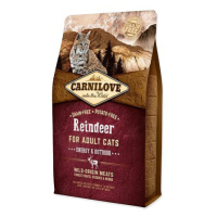 CARNILOVE Reindeer Adult Cats Energy and Outdoor 2 kg