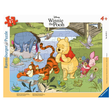 RAVENSBURGER - Disney: medvídek pú objevuje přírodu 47 dílků