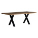 Jídelní stůl z masivu WALLIS STANDARD - dub olej/lak 180×90 - dub lak