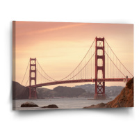 Sablio Obraz Golden Gate 2 - 90x60 cm