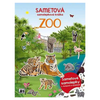 Sametová samolepková knížka - ZOO