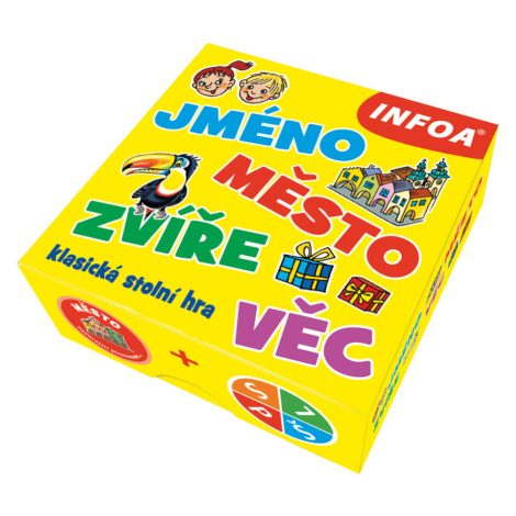 Jméno, město, zvíře, věc Infoa